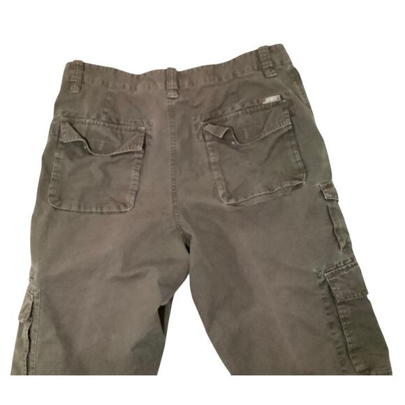 Eddie bauer cargo pants multiple pockets 34 men’s olive green - Picture 3 of 6